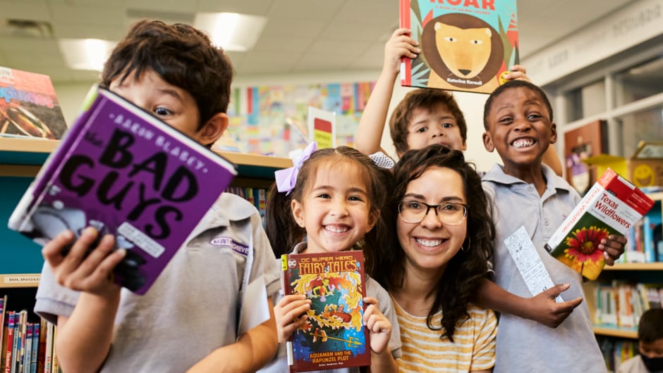 Image of students and teacher in the classroom